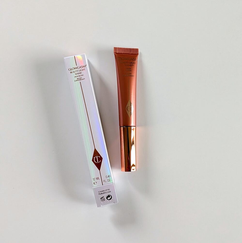 Charlotte Tilbury Pinkgasm Glowgasm Beauty Light Wand High Blush (full size)